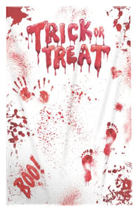 Trick or Treat halloweeni pléd véres mintával