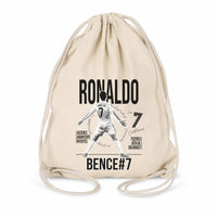 Személyre szabható ajándék focis tornazsák - Cristiano Ronaldo