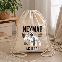 Személyre szabható ajándék focis tornazsák - Neymar