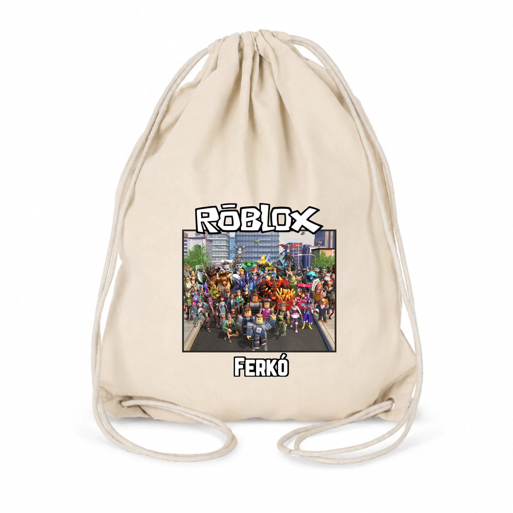 Egyedi neves Roblox tornazsák