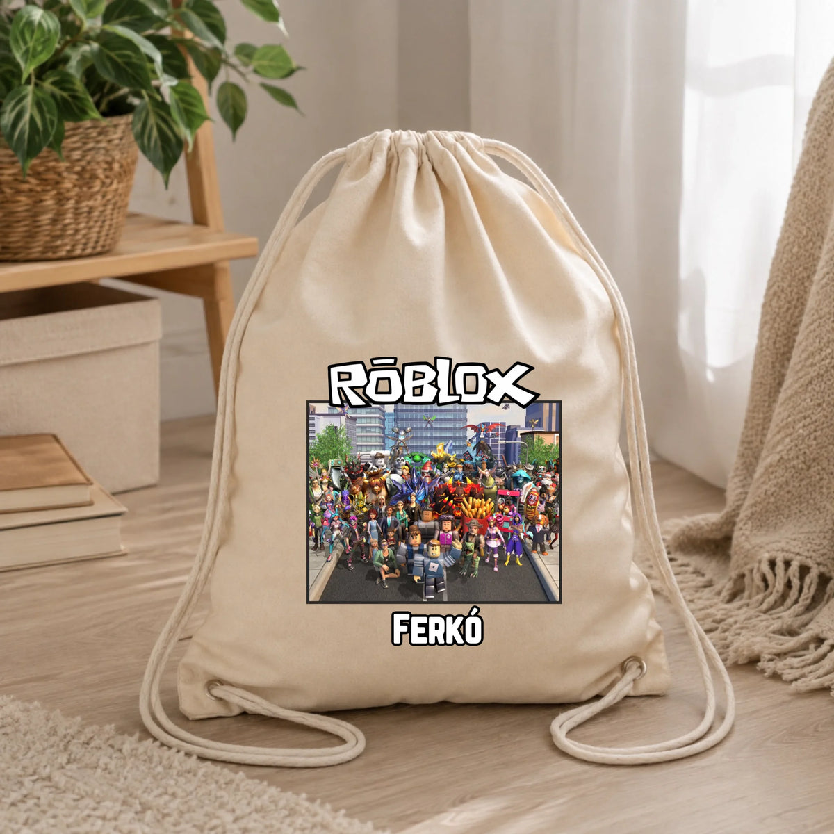 Egyedi neves Roblox tornazsák
