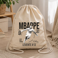 Mbappé Real Madrid egyedi tornazsák