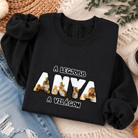 Ajándék Anyáknak - A legjobb Anya női pulcsi személyre szabható mintával