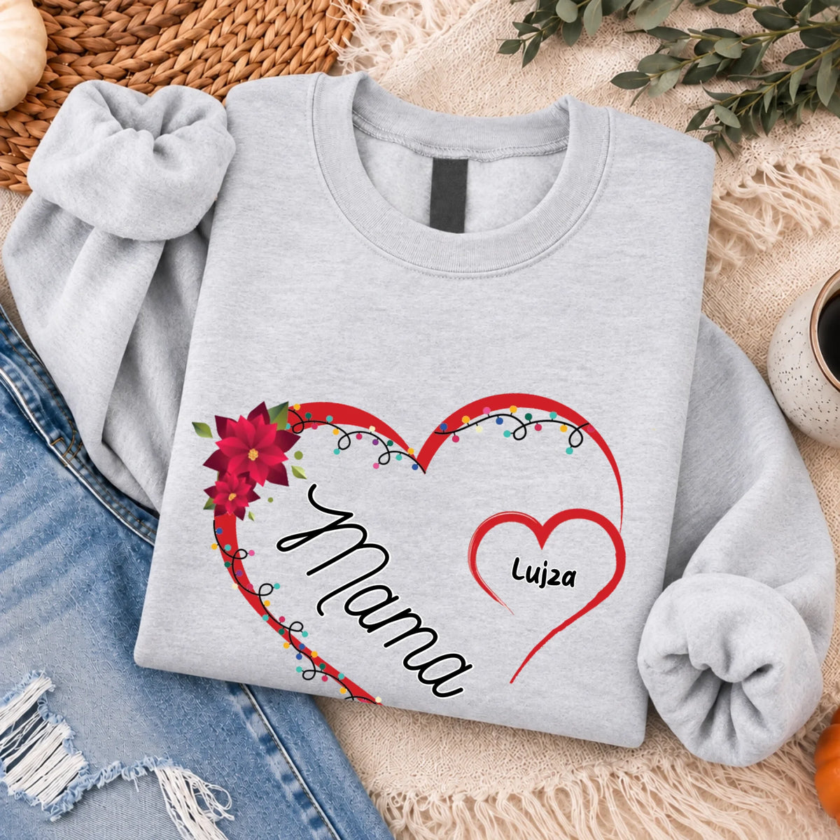 Ajándék Mamáknak - A legjobb Mama női pulcsi személyre szabható mintával