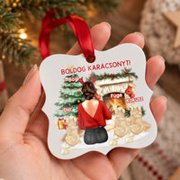 Karácsonyfadísz nő gazdiknak