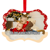 Egyedi fényképes hossz karidísz keretben