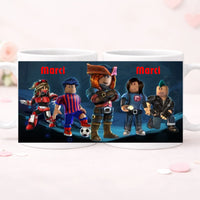 Roblox bögre - saját névvel 2