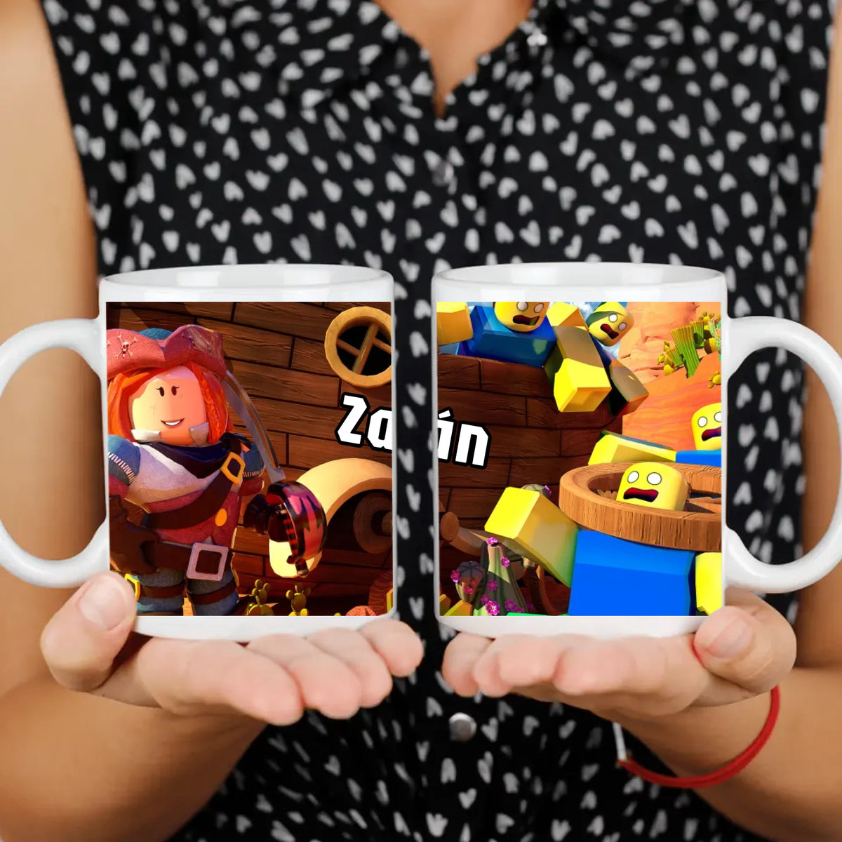 Roblox bögre - saját névvel 3