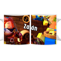 Roblox bögre - saját névvel 3