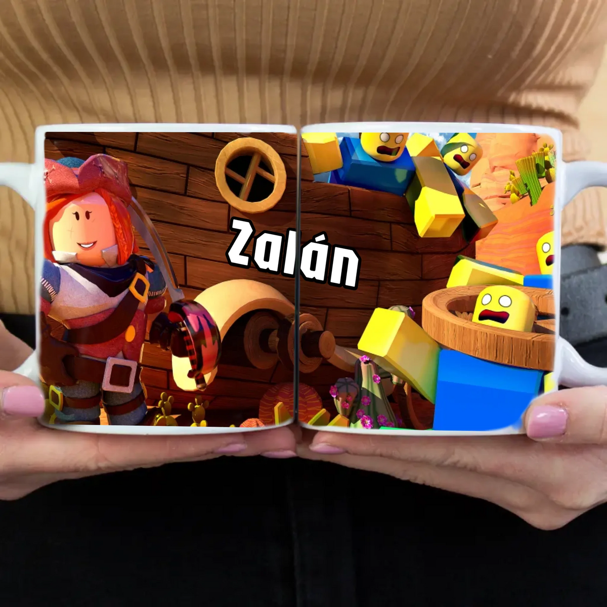 Roblox bögre - saját névvel 3