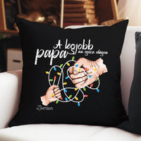 A legjobb papa párna - karácsonyi ajándék nagypapáknak