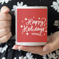Egyedi képes hőre változó varázs bögre Merry Christmas felirattal