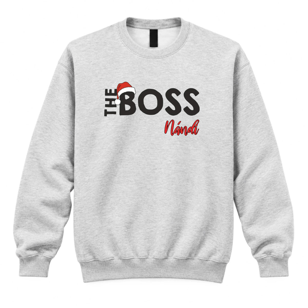 The boss - egyedi karácsonyi pulóver férfiaknak
