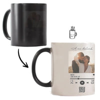 A Mi dalunk - Szerkeszthető bögre QR kóddal Valentin napra