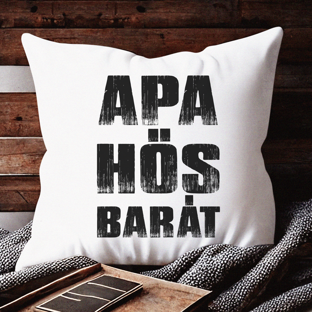 Apák Napi Ajándék Párna Apa Hős Barát