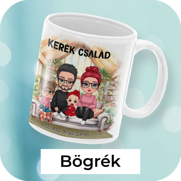 Egyedi ajándék bögrék, személyre szabható bögrék.