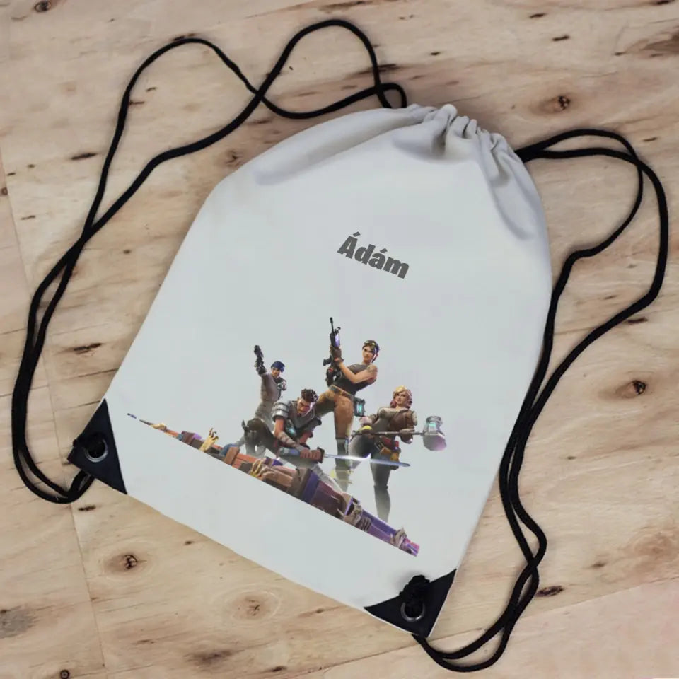 Egyedi neves Fortnite tornazsák