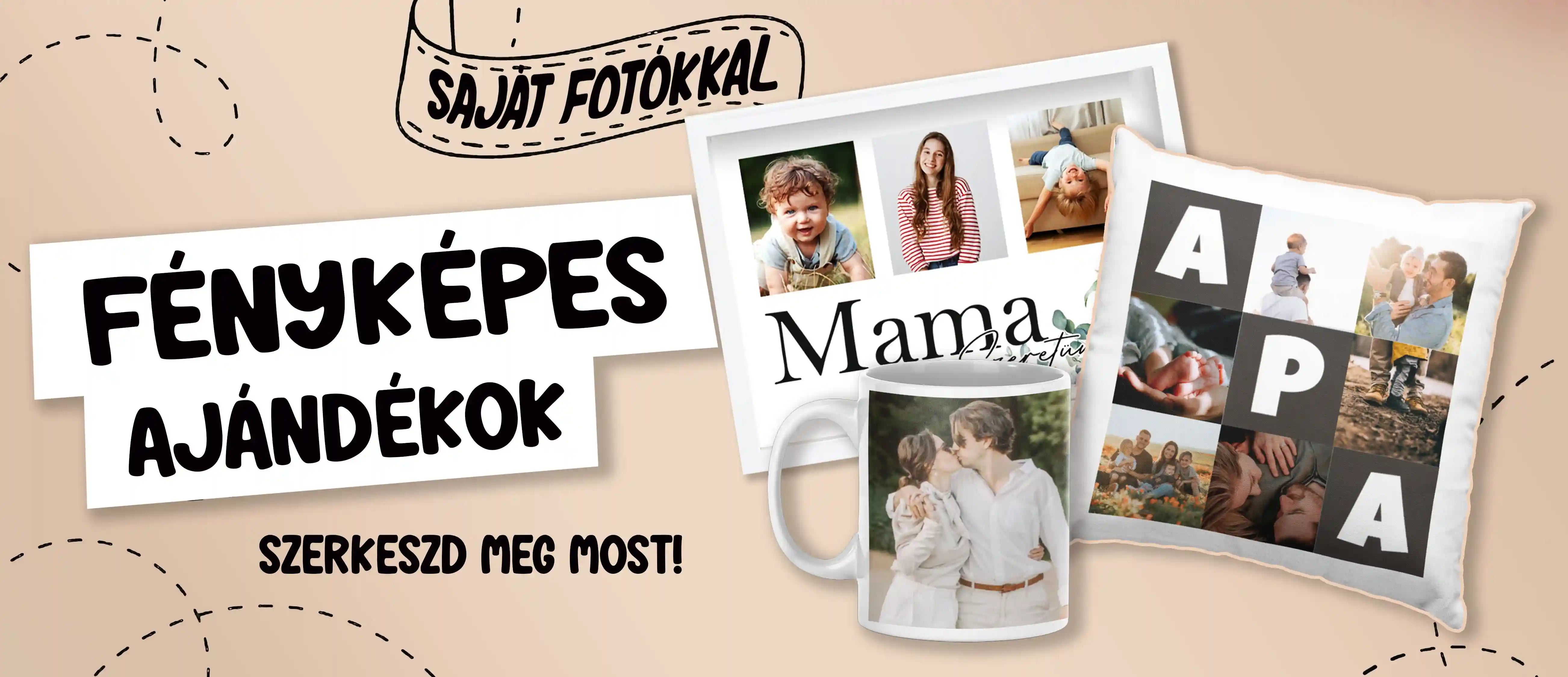 Egyedi fényképes ajándékok
