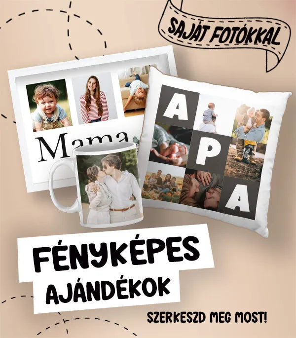 Egyedi fényképes ajándékok
