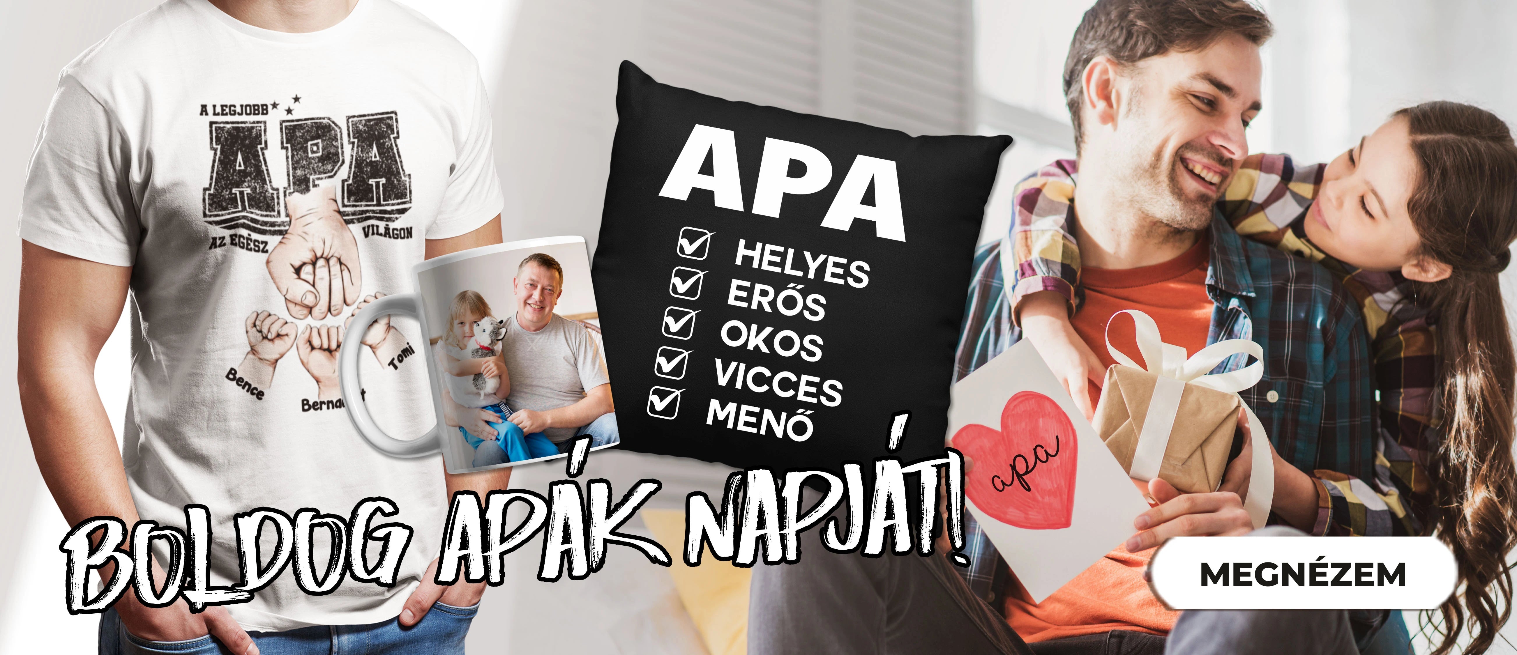 Boldog Apák Napját! Egyedi Apák Napi Ajándékok