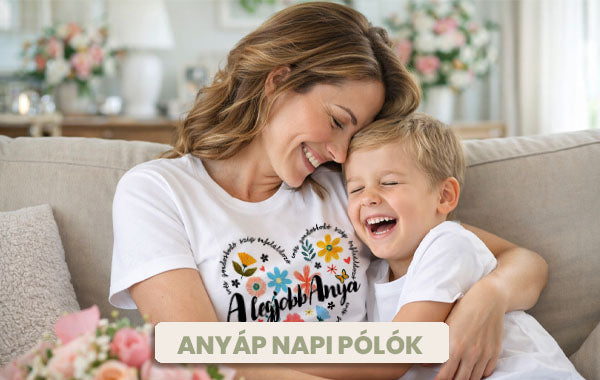 Egyedi anyák napi póló