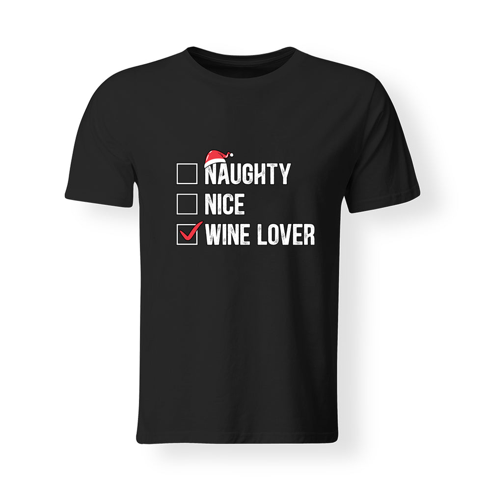 Wine lover karácsonyi férfi póló