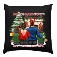 Karácsonyi Családi Párna