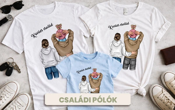 Családi pólók