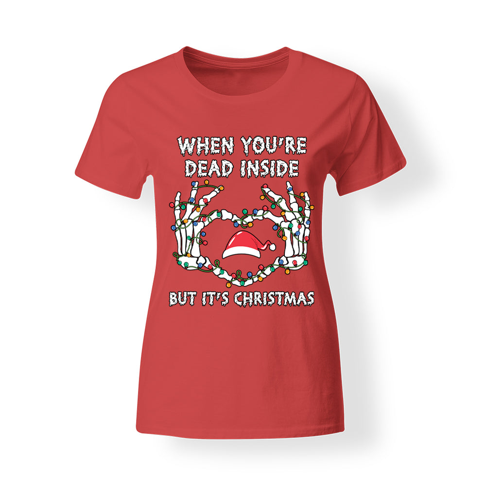 Vicces karácsonyi női póló