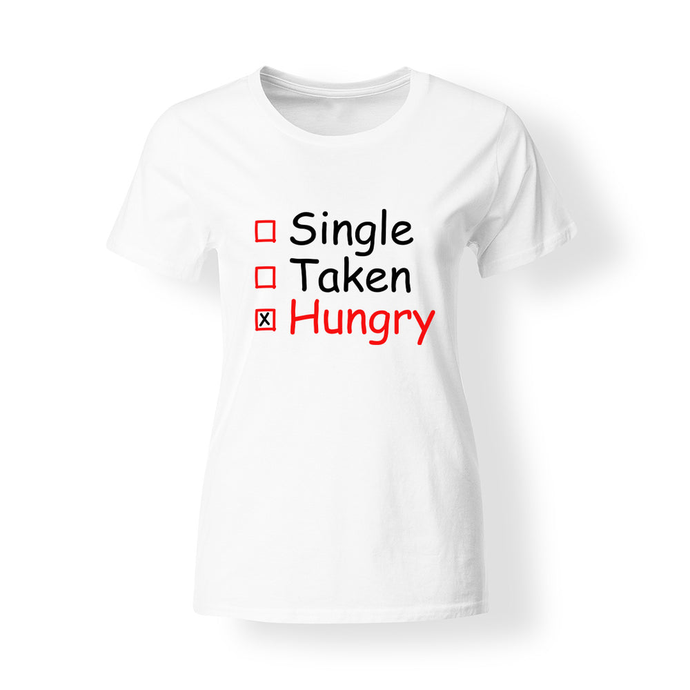Kapcsolati státusz: éhes női póló