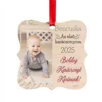 Első karácsonyom karácsonyfadísz