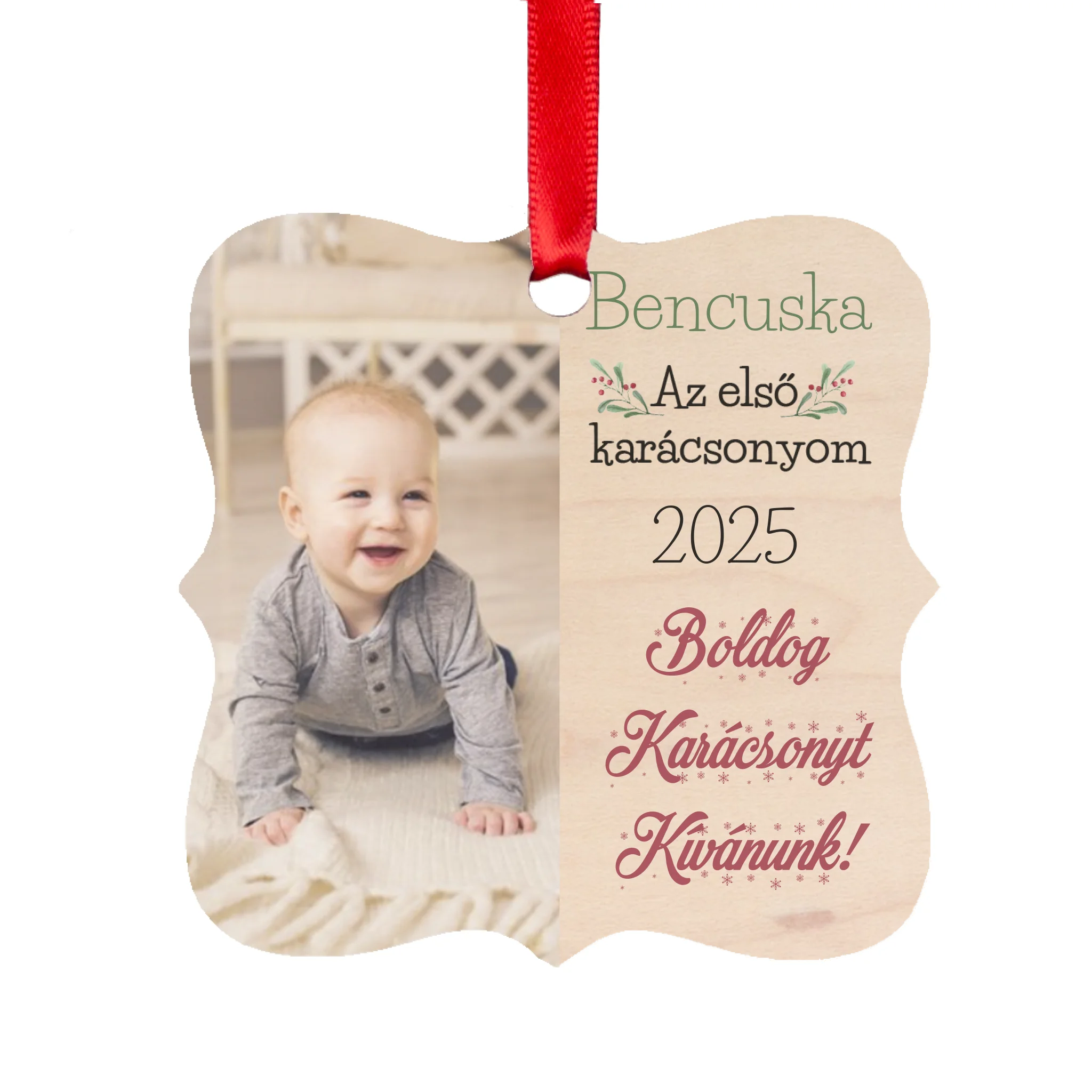 Első karácsonyom karácsonyfadísz