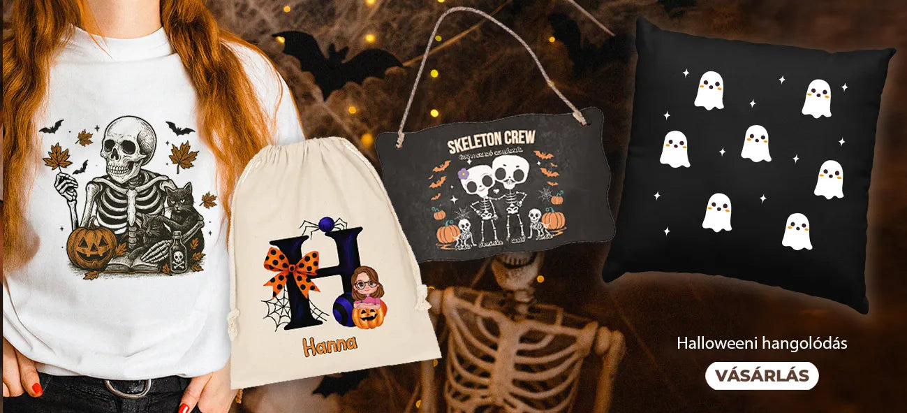 egyedi halloweeni ajándékok