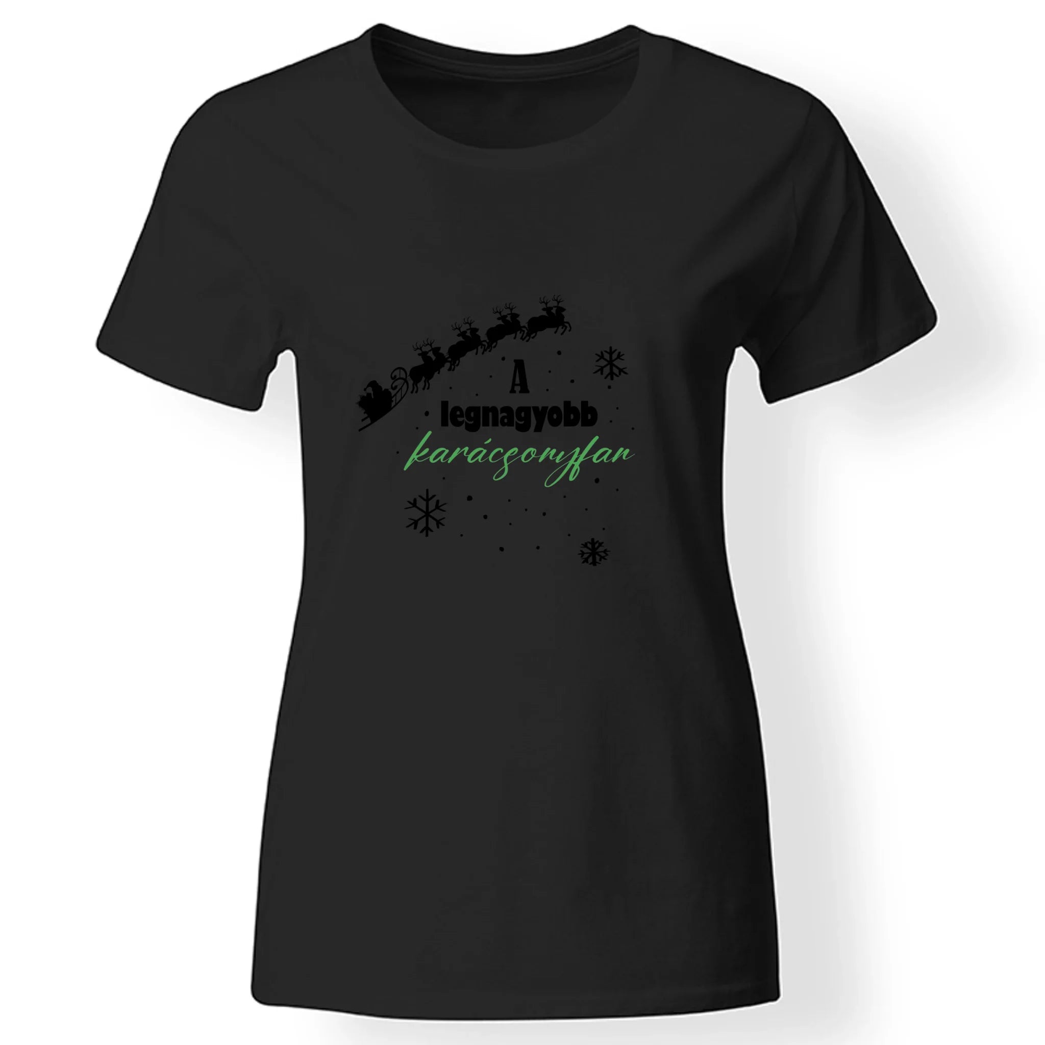 A legnagyobb karácsonyfan női póló