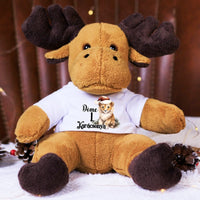 1.Karácsonyom egyedi plüss szarvas