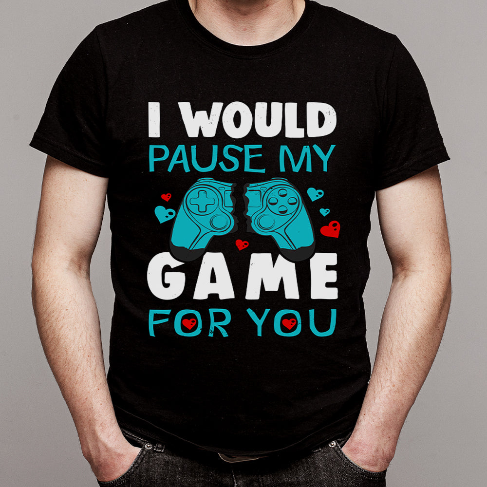Gamer Valentin napi férfi póló