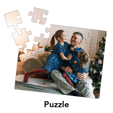 puzzle egyedi családi fotóval