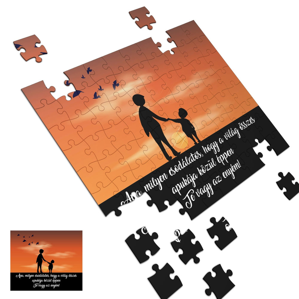 Apák napi puzzle - Bogreguru
