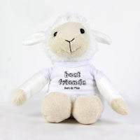 Best friend plüss bárány névvel - Bogreguru