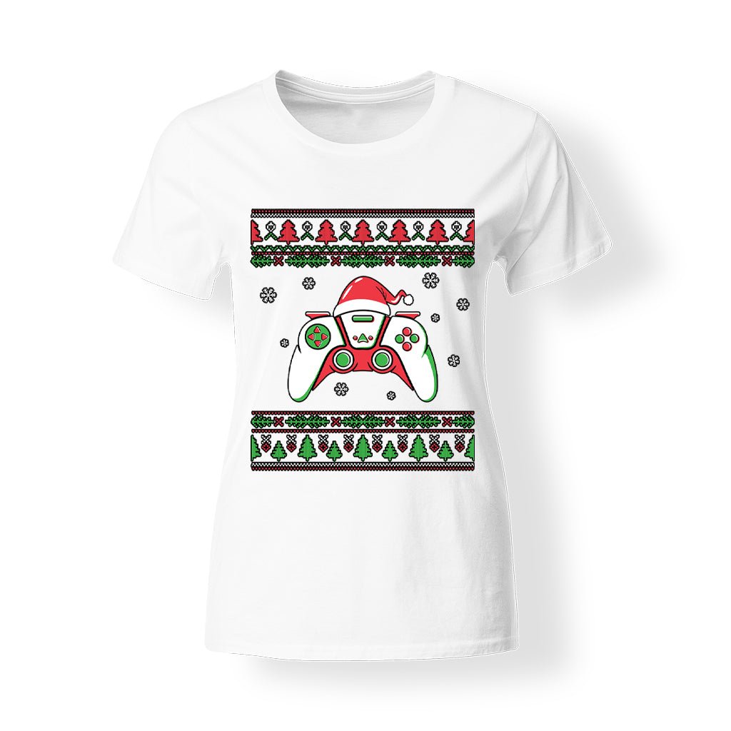 Gamer karácsonyi női póló - Bogreguru