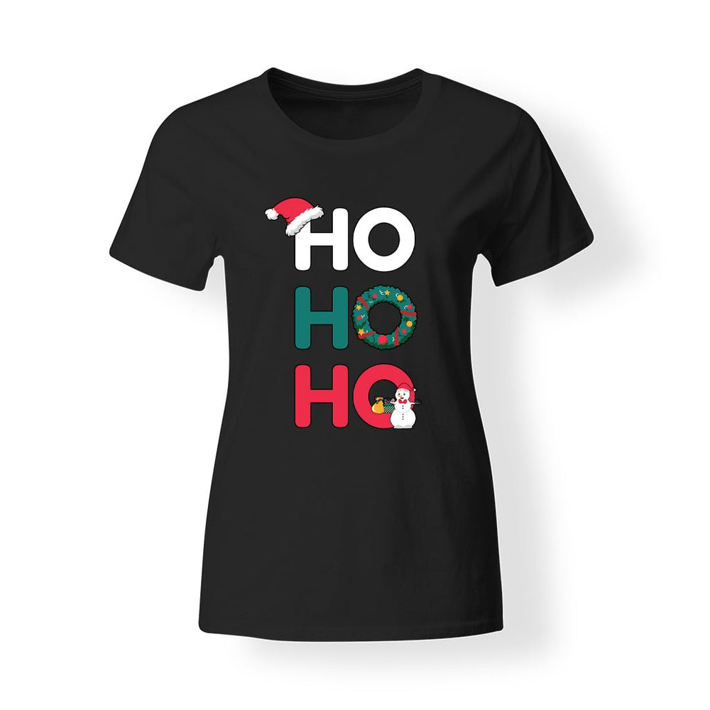 Hohoho karácsonyi női póló - Bogreguru