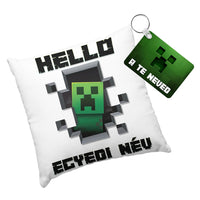 Minecraft ajándék csomag egyedi névvel