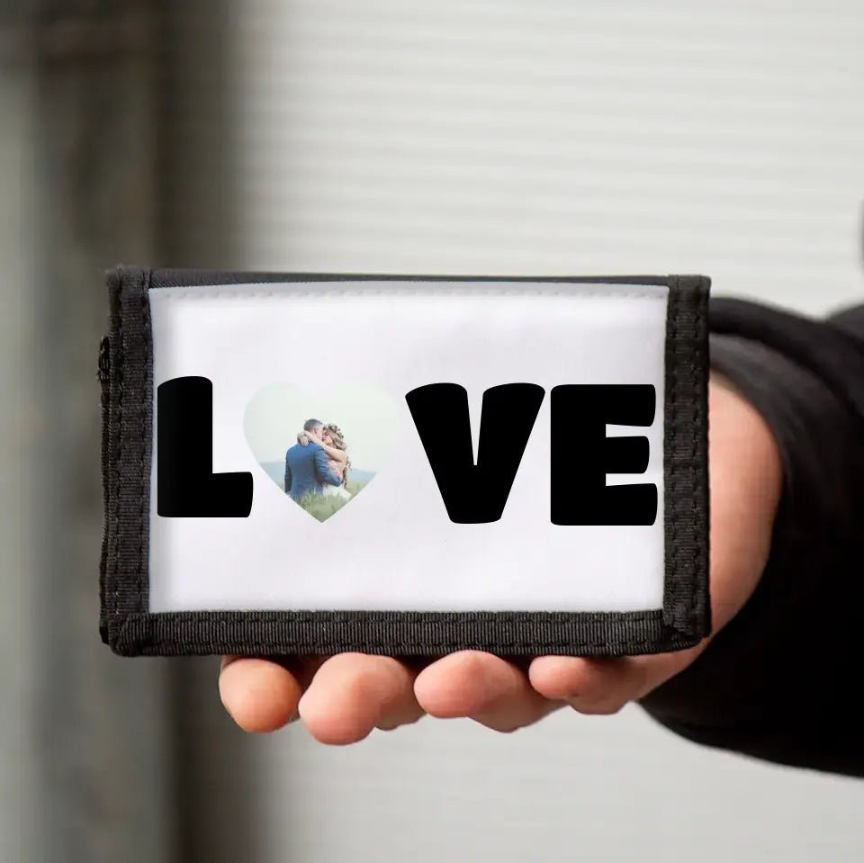 Love feliratos pénztárca képpel - Bogreguru