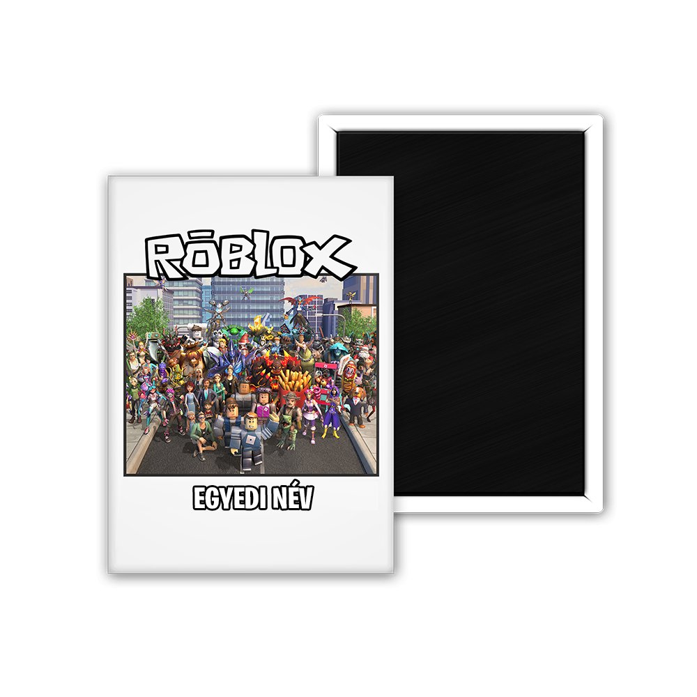 Roblox mintás hűtőmágnes - Bogreguru
