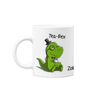 Tea-Rex egyedi neves bögre